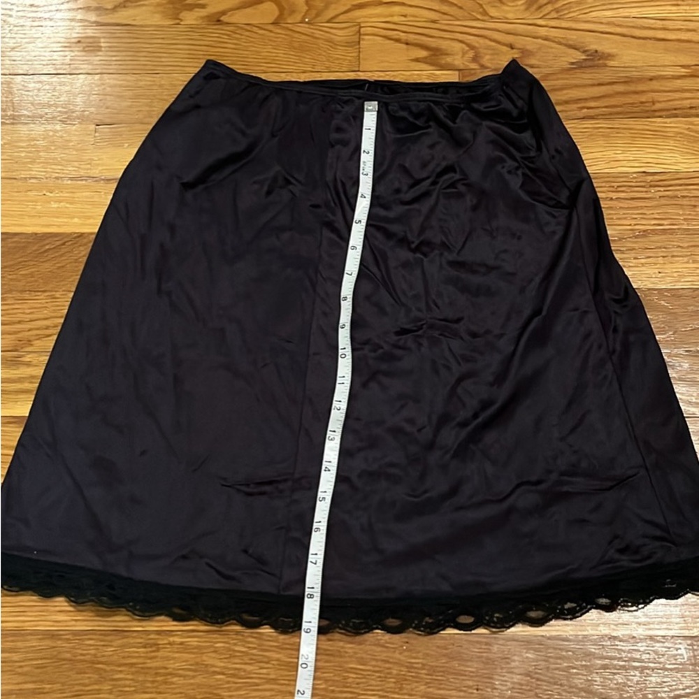 Satin skirt